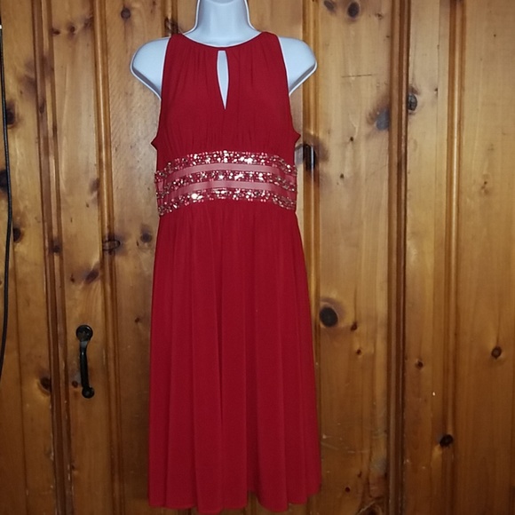 Dress Barn Dresses & Skirts - 3/$40 Dress Barn red dress NWT jewelled